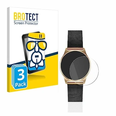 Abbildung von BROTECT Schutzglas für Xlyne X Watch Joli XW Pro (3 Stück) Schutzfolie Panzer Folie Glas [Extrem Kratzfest 9H, Anti Fingerprint, Ultra Transparent]