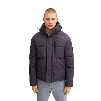 Abbildung von TOM TAILOR Denim Outdoorjacke, mit Kapuze, Kapuze