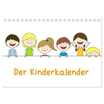 Abbildung von Der Kinderkalender (Tischkalender 2025 DIN A5 quer), CALVENDO Monatskalender