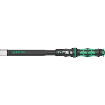 Abbildung von Wera &#039;05075654001 Click Torque x 4 Drehmomentschlüssel für Einsteckwerkzeuge, 14x18 40 200 Nm