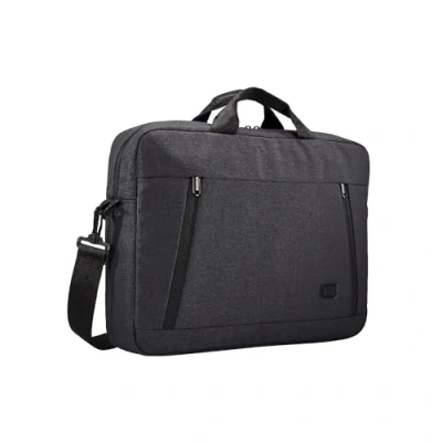 Abbildung von Case Logic Huxton Attaché Laptoptasche 15 Zoll / 15.6 Polyester Black Schwarz