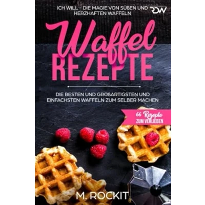 Abbildung von Waffel Rezepte. DIE Besten UND Großartigsten einfachsten WAFFELN zum selber machen: ICH WILL MAGIE VON SÜßEN HERZHAFTEN (66 Rezepte Verlieben, Band 31)