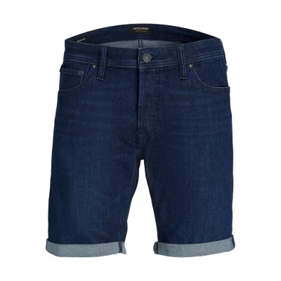 Abbildung von Jack &amp; Jones Jjirick Jjoriginal Jeans Shorts, Herren, Größe: Small, Blue denim