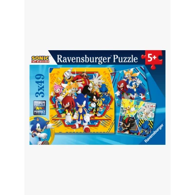 Abbildung von Ravensburger Puzzle Die Abenteuer von Sonic, 147 Puzzleteile, Made in Europe, FSC® schützt Wald weltweit