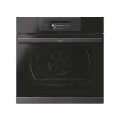Abbildung von Haier I TOUCH SERIE 4 HWO60SM5T9BHD Einbaubackofen/Nische 60 cm/Wi Fi Funktion/Pyrolyse Reinigung / 14 Funktionen, Schwarz