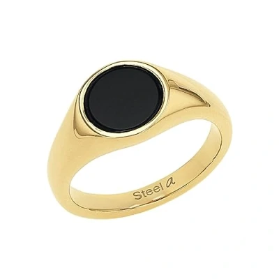 Abbildung von amor Unisex Ring goldcoloured, Größe: 54, Gold coloured
