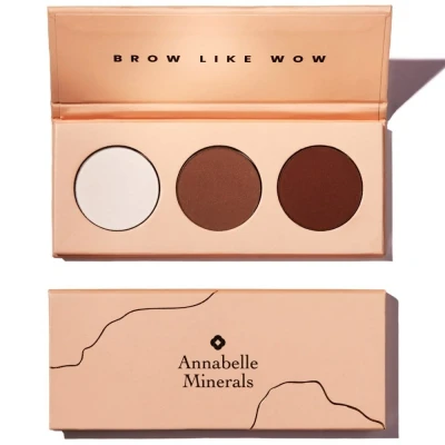 Abbildung von Annabelle Minerals Brow Like WoW Palette 3x1,3g