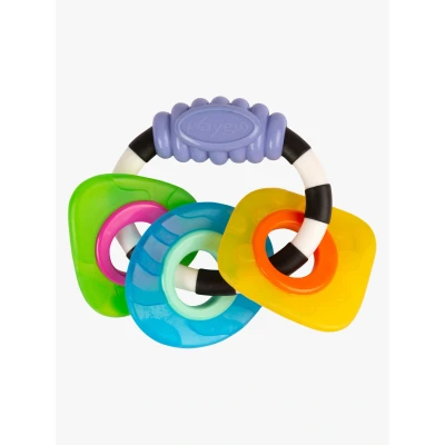 Abbildung von PlayGro Textured Teething Rattle Beißringe, Beißspielzeug