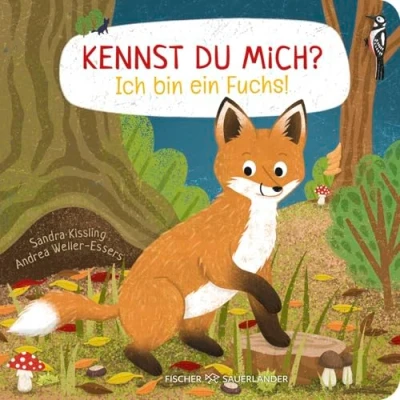 Abbildung von Kennst du mich? Ich bin Ein Fuchs!: Sachbilderbuch für neugierige Kinder ab 2 Jahren Pappbilderbuch │ Mit erstem Sachwissen über Tierkinder