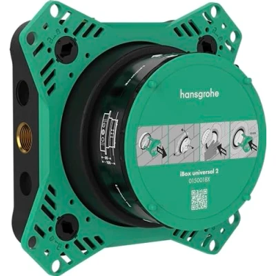 Abbildung von hansgrohe iBox universal 2 Grundkörper für alle Brausen , Wannen und Thermostat Fertigsets (Unterputz Installation) ab 2023