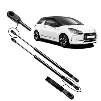 Abbildung von Ramor Strutz 2x Gasfeder Dämpfer Heckklappe Kompatibel mit Citroen DS3 (SA) 2009 2018. Gasdruckfeder Heckklappendämpfer Ersatz für 8731V4 und Andere.