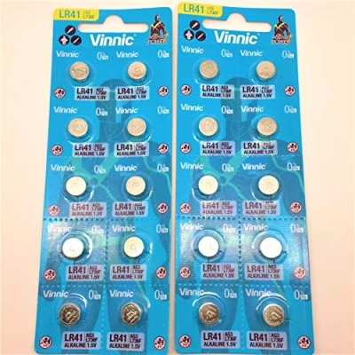Abbildung von Vinnic Batterien, AG3 L736F Alkaline 1,5 V, 20 Stück