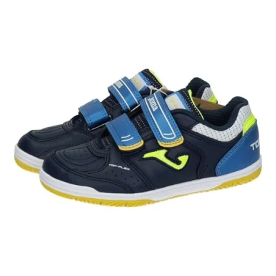 Abbildung von Joma Topflex JR Indoor Unisex Fußballschuh Halle für Kinder, Größe: 34, Royal navy Schuhe