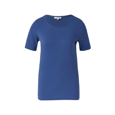 Abbildung von s.Oliver IM SLIM FIT Tshirt basic, Damen, Größe: 40, Royalblau