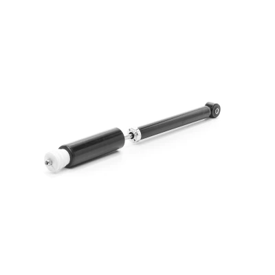 Abbildung von RIDEX 854S19042 Stoßdämpfer Hinterachse Gasdruck Zweirohr Teleskop oben Stift, unten Auge MITSUBISHI: Mirage / Space Star Schrägheck
