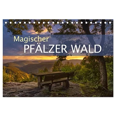 Abbildung von Magischer Pfälzer Wald (Tischkalender 2025 DIN A5 quer), CALVENDO Monatskalender