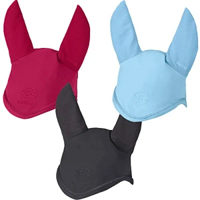 Abbildung von Eskadron Fliegenhaube Reflexx Sport Dunkelgrau Pony