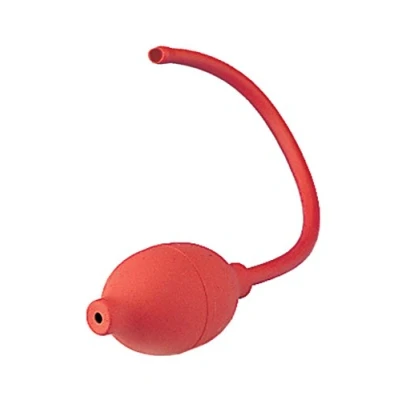 Abbildung von Deutsch &amp; Neumann Polyvinylchlorid Halbgebläse mit Druckventil, Rot Braun, Größe 3, 65ml Kapazität