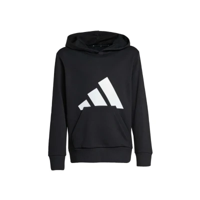 Abbildung von adidas Performance Essentials Kapuzenpullover für Kinder, Größe: 176, Black white