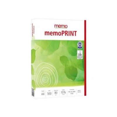 Abbildung von memo Kopierpapier Recycling &#039;memoPRINT&#039; 500 Blatt