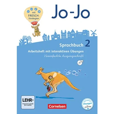 Abbildung von Jo Sprachbuch Allgemeine Ausgabe 2016 2. Schuljahr: Arbeitsheft in Vereinfachter Ausgangsschrift Mit interaktiven Übungen online und auf CD ROM