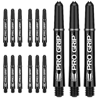 Abbildung von Target Darts 5 x Sätze of Schwarz Pro Grip Dartschäfte Kurt 15 Insgesamt