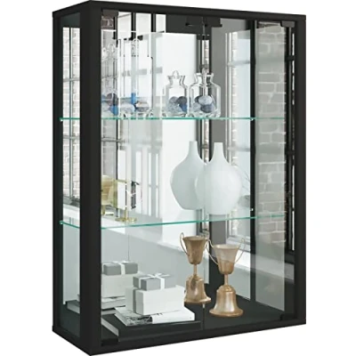 Abbildung von VCM Hängevitrine Wandvitrine Glasvitrine Udina Spiegel (1 St)