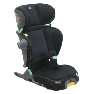 Abbildung von Chicco Autokindersitz FOLD &amp; GO I SIZE, ab: 3 Jahre, bis: 12 100 150 cm, faltbar, inkl. Seitenaufprallschutz und Bauchgurtführung
