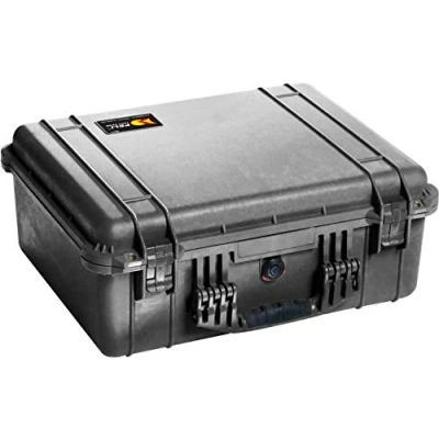 Abbildung von Peli 1550 Professioneller Koffer, IP67 Wasser und Staubdicht, 33L Volumen, Ohne Schaum, Farbe: Schwarz