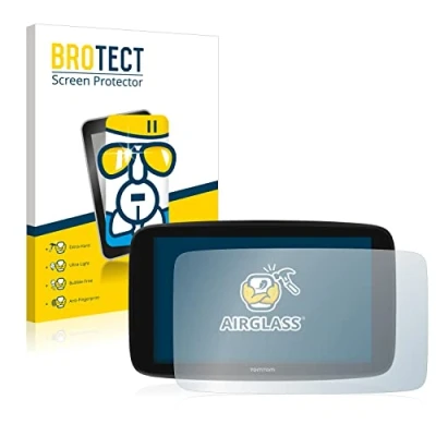 Abbildung von BROTECT Schutzglas für TomTom Go Expert 6&quot; Schutzfolie Panzer Folie Glas [Extrem Kratzfest 9H, Anti Fingerprint, Ultra Transparent]