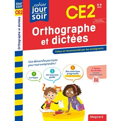 Abbildung von Orthographe et dictées CE2 Cahier Jour Soir: Conçu recommandé par les enseignants