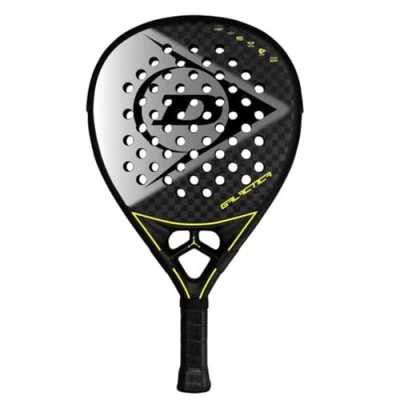 Abbildung von Dunlop Galactica PadelSchläger, Größe: One Size, Schwarz silber gelb