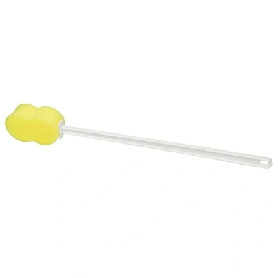 Abbildung von Sammons Preston Langer Scrub Schwämme, langstieligen Waschmaschine und Scrubber Werkzeug mit Polyfoam Schwamm, Dusche Reinigungshilfen, Erweiterten Reacher, rund oder Contour