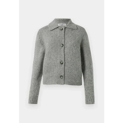 Abbildung von Marc O&#039;Polo Denim Strickjacke, Damen, Größe: Small, Stone melange
