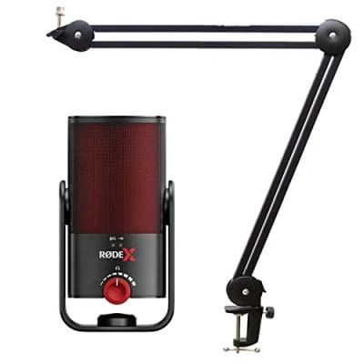 Abbildung von Rode X XCM 50 USB Kondensatormikrofon + keepdrum MS138 Gelenkarm Stativ