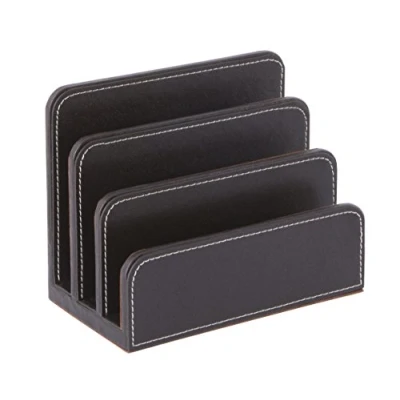 Abbildung von Osco BPULH1 Luxus Faux Leder, Büromaterial Bürobedarf, braun