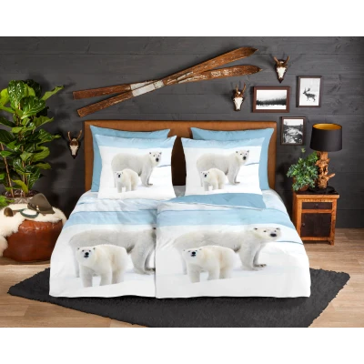 Abbildung von good morning Wendebettwäsche &quot;Care&quot;, (2 tlg.), 100% Baumwolle/ Flanell (Biber)