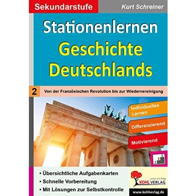 Abbildung von Stationenlernen Geschichte Deutschlands: Band 2: Von der Französischen Revolution bis zur Wiedervereinigung