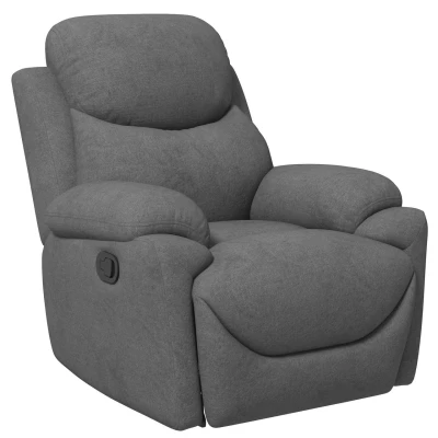 Abbildung von HOMCOM Relaxsessel Einzelsofa, Liege 150, neigbarer Liegesessel (Ruhesessel, 1 St., TV Sessel), für Wohnzimmer, Grau