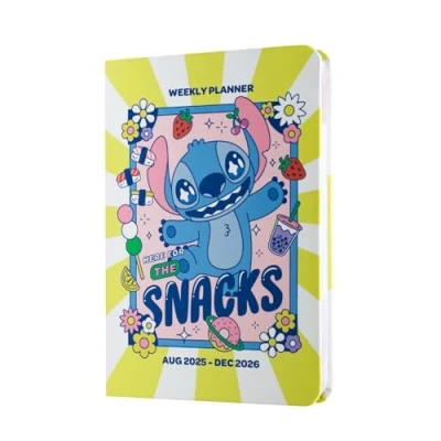 Abbildung von Grupo Erik Hausaufgabenheft Schülerkalender 2025/2026 Disney Stitch Schulplaner 2025 2026 Kalender Taschenkalender Schulkalender Geschenk Einschulung Mädchen und Jungen Schulsachen