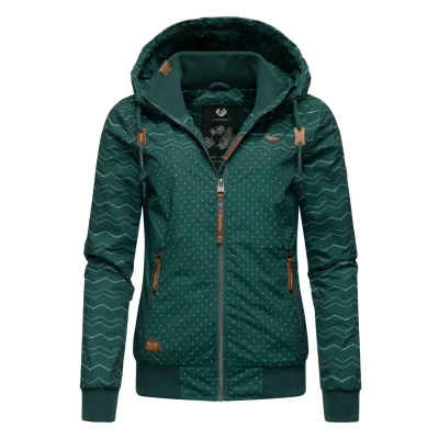 Abbildung von Ragwear Nuggie ZIG ZAG INTL Winterjacke, Damen, Größe: 3XL, Dark green