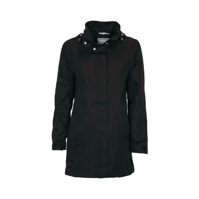 Abbildung von PRO X elements Damen Mantel Jenna, Schwarz, 48, 5180