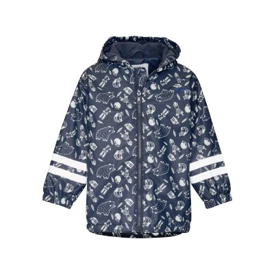 Abbildung von Playshoes Regenmantel Regenjacke Regenbekleidung Unisex Kinder,marine Waldtiere,104