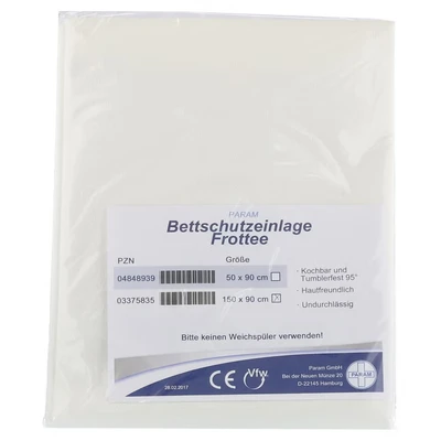 Abbildung von Betteinlage Frottee 90x150 cm 1 St