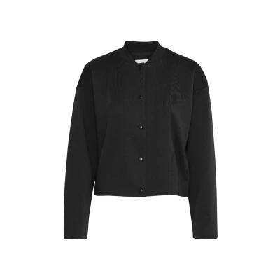 Abbildung von ICHI Ixkate Bomberjacke, Damen, Größe: Large, Black