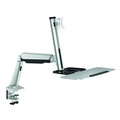 Abbildung von LogiLink BP0040 Sitz /Steharbeitsplatz Monitor Schreibtischhalterung 33 81,3 cm (13 32 Zoll) silber