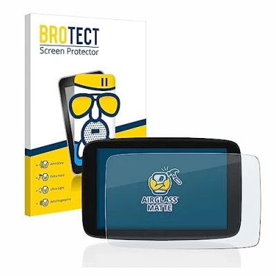 Abbildung von BROTECT Entspiegelungs Schutzglas für TomTom Go Expert 7&quot; Schutz Folie Panzerfolie Glas Matt [Extrem Kratzfest 9H, Anti Reflex]