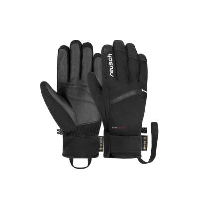 Abbildung von Reusch Fingerhandschuh, Größe: 7.5, Black white