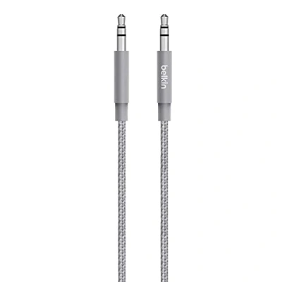 Abbildung von Belkin Premium MIXIT Metallic AUX Kable (1,2m) grau