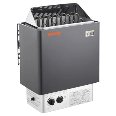 Abbildung von VEVOR 8kW Saunaofen 8 12m3 Saunaheizung Spa Integrierte Steuerung mit Timer